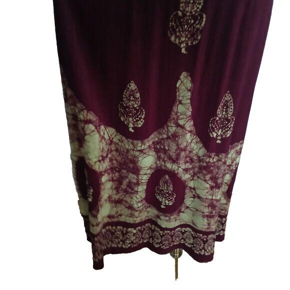 My Choice Women's Maxi Dress Size Small Beachy Boho Side Slits Tube Top Dress - Picture 8 of 12